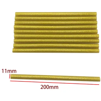 DIY 11mm *200mm Hot Melt Glue Sticks High Viscosity For Glue Gun Craft Phone Case Repair Accessories Adhesive 11mm Gold Co
DIY 11mm *200mm Hot Melt Glue Sticks High Viscosity For Glue Gun Craft Phone Case Repair Accessories Adhesive 11mm Gold Co
