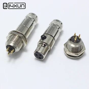 1set Mini XLR 3 Pin Male jack + Female Plug 3P Audio Microphone Chassis Mount XLR Self-locking PCB Welding Connector
1set Mini XLR 3 Pin Male jack + Female Plug 3P Audio Microphone Chassis Mount XLR Self-locking PCB Welding Connector