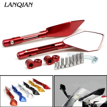 Universal Rearview Side Mirror Motorcycle Mirrors For Honda CB CBR 300 599 600 600F 1000 1000R 1100 650F
Universal Rearview Side Mirror Motorcycle Mirrors For Honda CB CBR 300 599 600 600F 1000 1000R 1100 650F