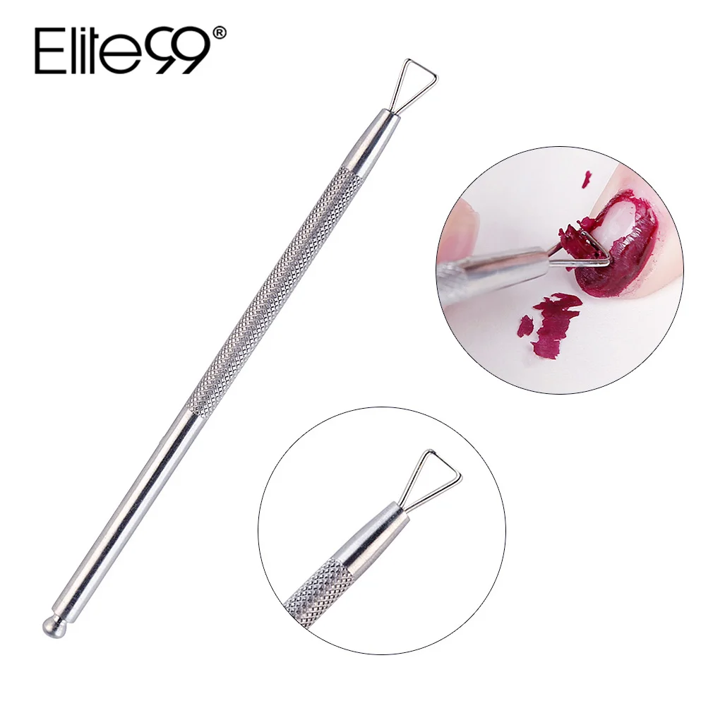 Elite99 Gel Polish Remover Sticker Culticle Pusher Stainless Steel Triangle Rod Removal Manicure Pedicure Nail Art Cleaner Tool
Elite99 Gel Polish Remover Sticker Culticle Pusher Stainless Steel Triangle Rod Removal Manicure Pedicure Nail Art Cleaner Tool