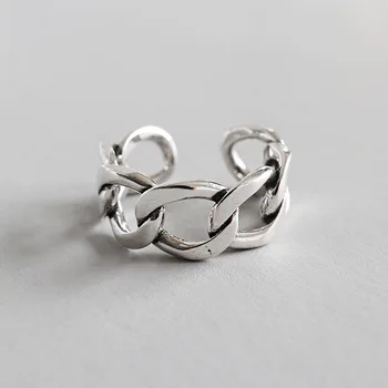 100% real. 925 SILVER Fine jewelry sterling Open Chain Linker Geometric Long Ring Band Women's J17
100% real. 925 SILVER Fine jewelry sterling Open Chain Linker Geometric Long Ring Band Women's J17