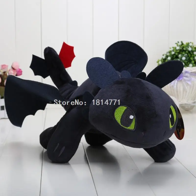40cm 15.8'' How to Train Your Dragon 2 Plush Toy Night Fury Toothless Dragon Soft Plush Doll Toys Collection Gift
40cm 15.8'' How to Train Your Dragon 2 Plush Toy Night Fury Toothless Dragon Soft Plush Doll Toys Collection Gift