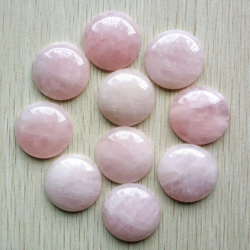 Wholesale 12pcs/lot natural rose quartz stone pink round cabochon beads 30mm for jewelry Accessories making free shipping
Wholesale 12pcs/lot natural rose quartz stone pink round cabochon beads 30mm for jewelry Accessories making free shipping