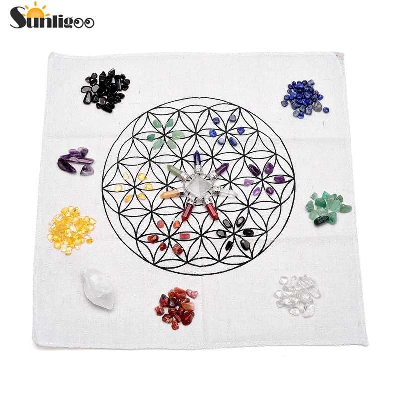 Sunligoo 7 Chakra Healing Crystals Grids Kit Clear Quartz Pyramid Energy Generator,Clear Quartz Crystal Wand,Grid Altar Cloth
Sunligoo 7 Chakra Healing Crystals Grids Kit Clear Quartz Pyramid Energy Generator,Clear Quartz Crystal Wand,Grid Altar Cloth