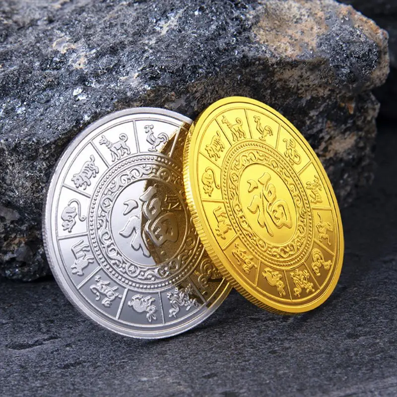 2020 Year of the Rat Commemorative Coin Chinese Zodiac Souvenir Challenge Collectible Coins Collection Art Craft
2020 Year of the Rat Commemorative Coin Chinese Zodiac Souvenir Challenge Collectible Coins Collection Art Craft