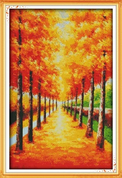 Golden autumn (6) cotton scenery home decor Cross Stitch kits 14ct white 11ct print embroidery DIY handmade needlework wall
Golden autumn (6) cotton scenery home decor Cross Stitch kits 14ct white 11ct print embroidery DIY handmade needlework wall