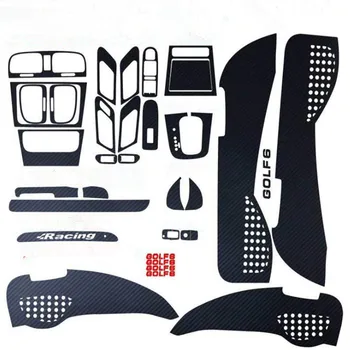 5D Personality Interior Carbon Fiber 5D Decoration modification sticker Decoration car sticker For Golf 6
5D Personality Interior Carbon Fiber 5D Decoration modification sticker Decoration car sticker For Golf 6