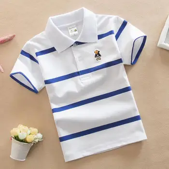 Children's Short Sleeve Boys Polo Shirt Striped Kids Boy Tops tees Cotton School Polo Shirts 2018 Summer Girls Boys Polo Shirts
Children's Short Sleeve Boys Polo Shirt Striped Kids Boy Tops tees Cotton School Polo Shirts 2018 Summer Girls Boys Polo Shirts