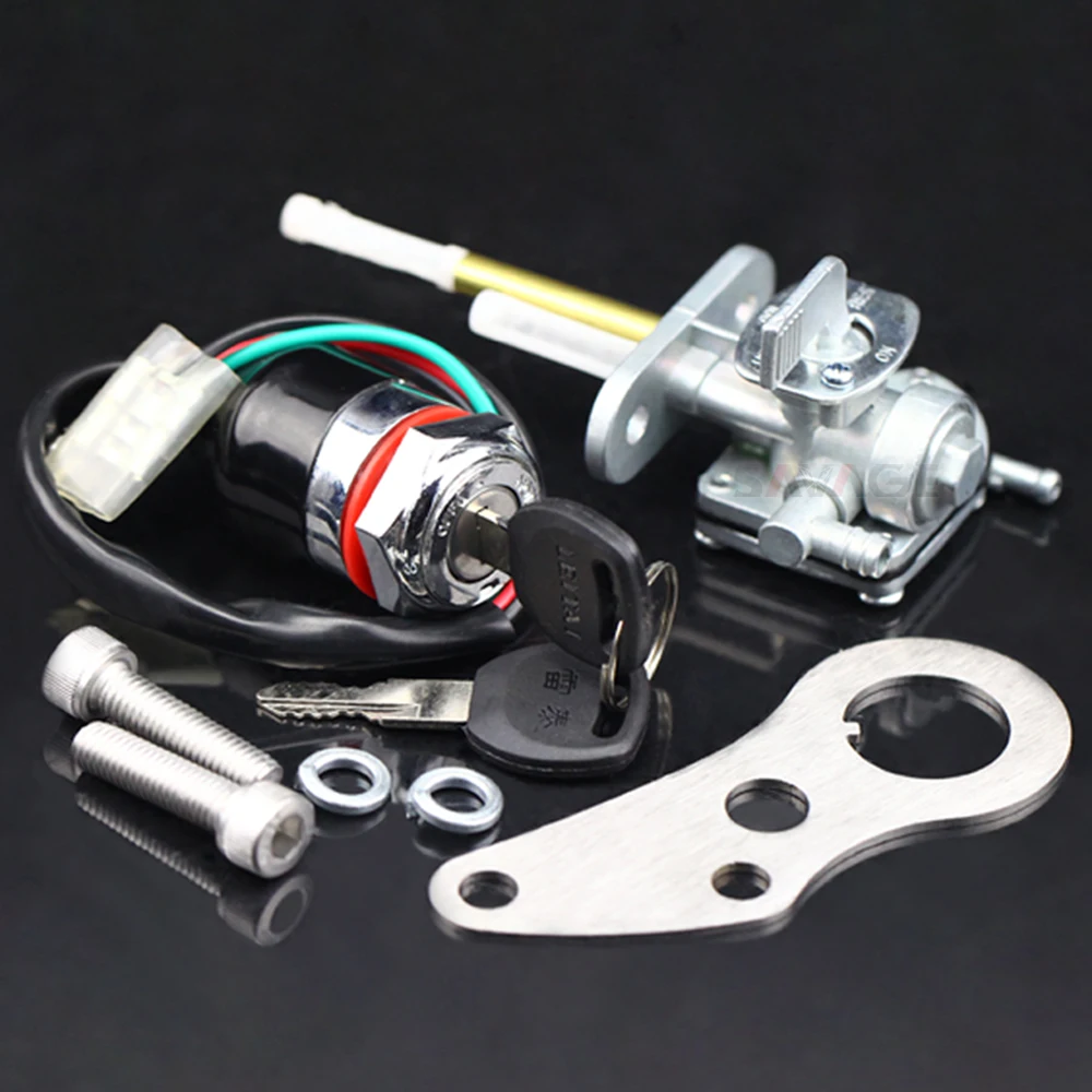 Petcock Fuel Cock & Key Lock Set For SUZUKI DR-Z 400 S DRZ 400SM 2000-2018 Ignition Switch Aluminum Alloy Motorcycle Accessories
Petcock Fuel Cock & Key Lock Set For SUZUKI DR-Z 400 S DRZ 400SM 2000-2018 Ignition Switch Aluminum Alloy Motorcycle Accessories
