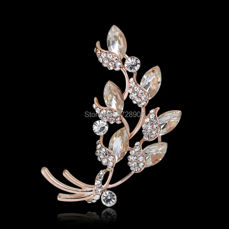 One Classical New High Quality Crystal Scarf Brooch Rhinestone Jewelry Brooch Pin Bridal Wedding Crystal Flower Leaf Brooch Pin
One Classical New High Quality Crystal Scarf Brooch Rhinestone Jewelry Brooch Pin Bridal Wedding Crystal Flower Leaf Brooch Pin