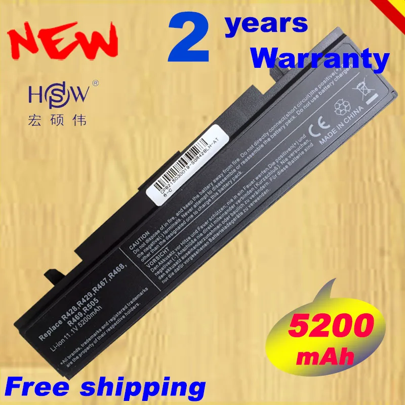 HSW 5200mAh 6 Cell Laptop Battery for SAMSUNG AA-PB9NC6B AA-PB9NS6B NP355V5C R428 fast shipping
HSW 5200mAh 6 Cell Laptop Battery for SAMSUNG AA-PB9NC6B AA-PB9NS6B NP355V5C R428 fast shipping