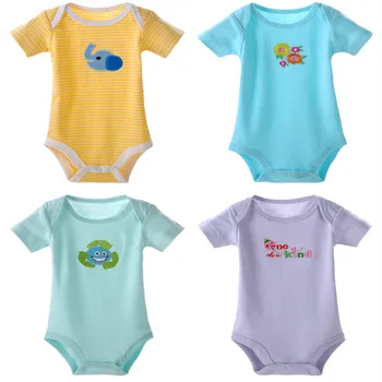 5Pcs Cartoon Baby Bodysuit Baby Girl Boy cotton Clothes Newborn Infant Short Sleeve Baby Jumpsuit baby pajamas random color
5Pcs Cartoon Baby Bodysuit Baby Girl Boy cotton Clothes Newborn Infant Short Sleeve Baby Jumpsuit baby pajamas random color