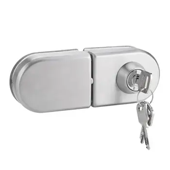 10~12mm Stainless Steel Glass Door Lock with Keys Open/Close Home Hotel Bathroom Use
10~12mm Stainless Steel Glass Door Lock with Keys Open/Close Home Hotel Bathroom Use