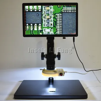Full HD 11.6-inch Integrated Display HDMI Camera Measuring Microscope 10X-300X Magnifying Glass Phone Repair BLade Detection
Full HD 11.6-inch Integrated Display HDMI Camera Measuring Microscope 10X-300X Magnifying Glass Phone Repair BLade Detection