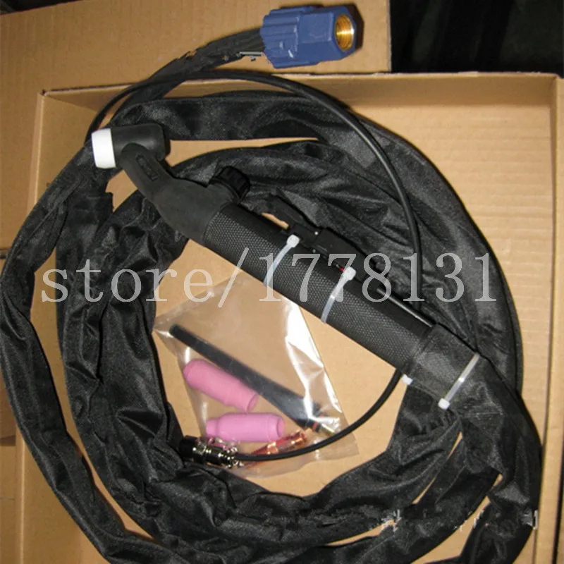 WP-18FV TIG Welding torch Complete Water cooled 350Amp Flexible Head 13Feet 4Meter soldering iron Soldering iron
WP-18FV TIG Welding torch Complete Water cooled 350Amp Flexible Head 13Feet 4Meter soldering iron Soldering iron