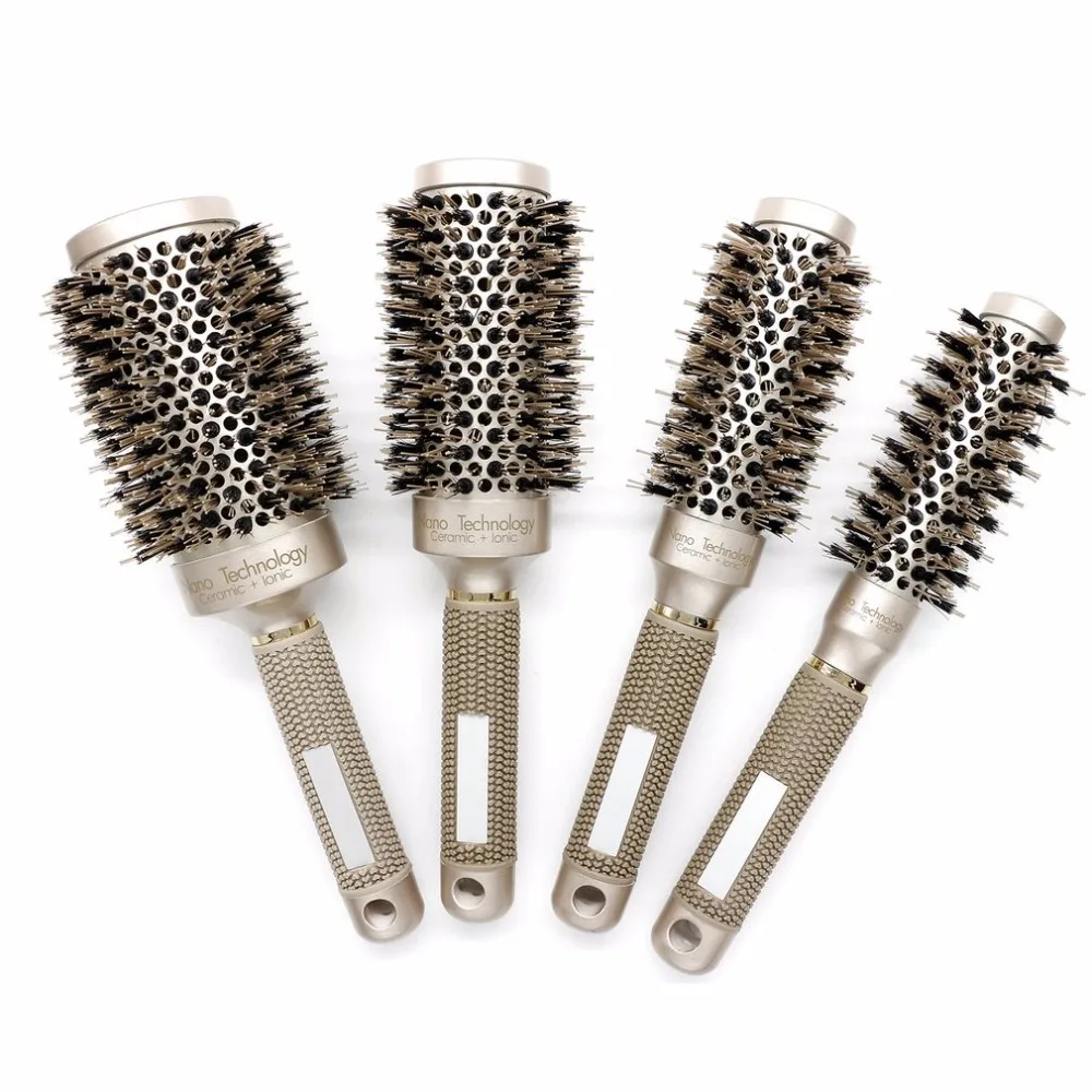 2018 Ceramic Aluminium Professional Tangle Hair Comb Hair Brush Hairbrush Round Hairdressing Combs For Salon Barber Styling Tool
2018 Ceramic Aluminium Professional Tangle Hair Comb Hair Brush Hairbrush Round Hairdressing Combs For Salon Barber Styling Tool