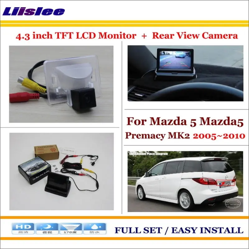 Auto Rear View Camera Back Up + 4.3" LCD Monitor = 2 in 1 Parking Assistance System - For Mazda 5 Mazda5 Premacy MK2 2005~2010
Auto Rear View Camera Back Up + 4.3" LCD Monitor = 2 in 1 Parking Assistance System - For Mazda 5 Mazda5 Premacy MK2 2005~2010