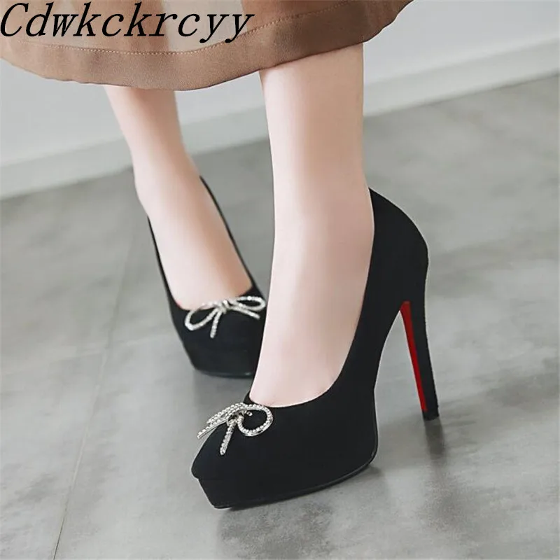 Spring and Autumn New pattern fashion High-heeled Women Shoes gray black Rhinestone Bow sexy banquet Women Shoes size 34-43
Spring and Autumn New pattern fashion High-heeled Women Shoes gray black Rhinestone Bow sexy banquet Women Shoes size 34-43