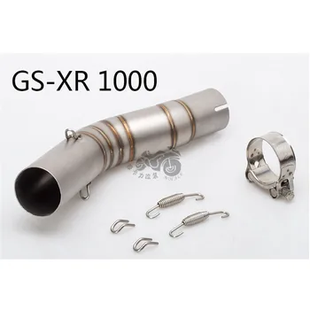 SPEED SCORPION Motorcycle part street motor GS-XR1000 51mm inlet diameter 27cm middle link pipe fit to Moto exhaust pipe
SPEED SCORPION Motorcycle part street motor GS-XR1000 51mm inlet diameter 27cm middle link pipe fit to Moto exhaust pipe