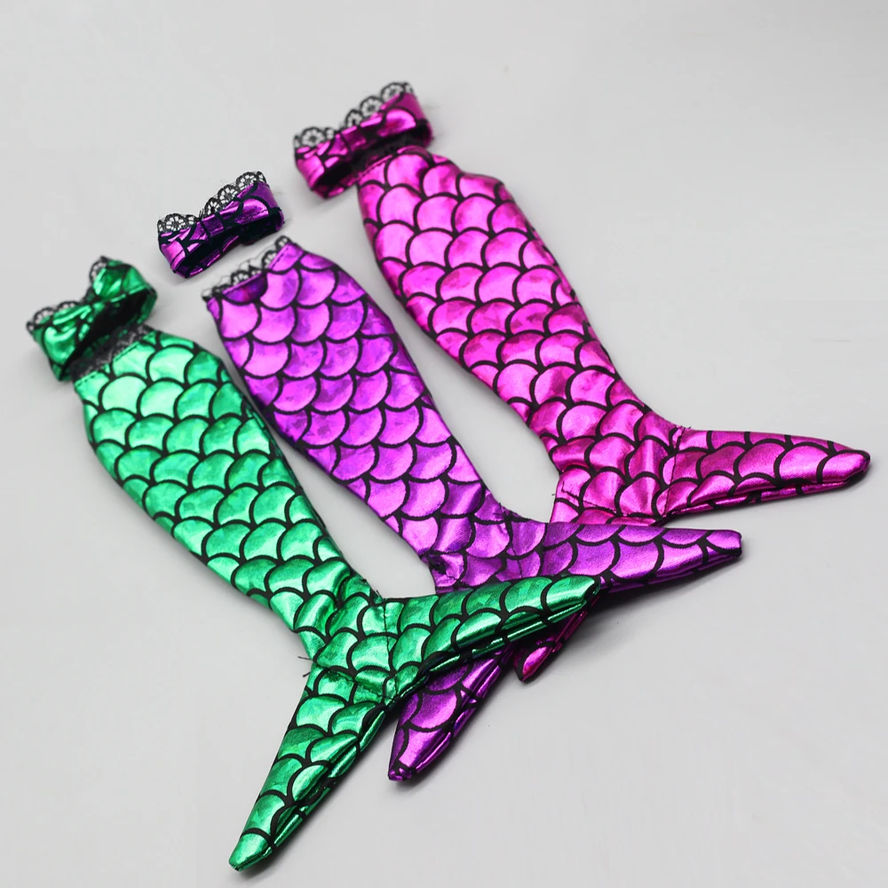 Handmade Dolls Party Dress Gown Skirt Fashion Clothes For Barbie Doll Genuine Mermaid Tail Dress Baby Toy
Handmade Dolls Party Dress Gown Skirt Fashion Clothes For Barbie Doll Genuine Mermaid Tail Dress Baby Toy