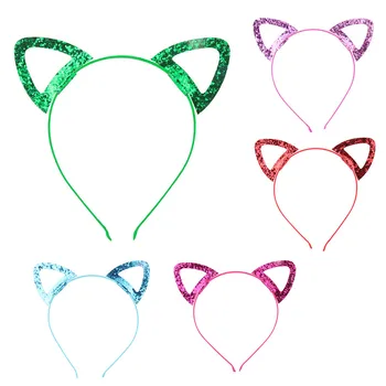 12pcs Boutique Cute Glitter Cat Ears Hairbands Solid Animal Hard Headbands Princess Headwear Fashion Party Hair Accessories
12pcs Boutique Cute Glitter Cat Ears Hairbands Solid Animal Hard Headbands Princess Headwear Fashion Party Hair Accessories