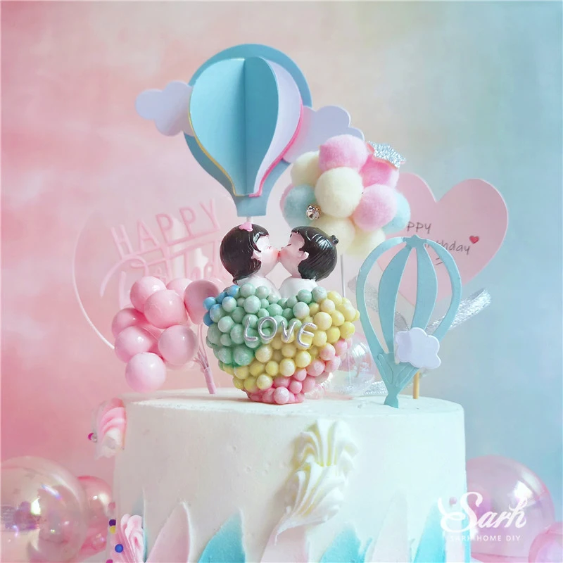 Happy Birthday Boy Girl Cake Topper Bling Kissing Couple Decoration for Valentine's day Wedding Party Supplies Baking Sweet Gift
Happy Birthday Boy Girl Cake Topper Bling Kissing Couple Decoration for Valentine's day Wedding Party Supplies Baking Sweet Gift