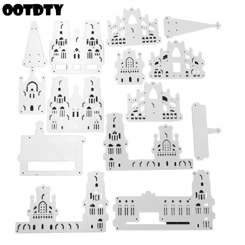 Witch's Castle Metal Cutting Dies Stencil DIY Scrapbooking Album Stamp Paper Card Embossing Crafts Decor
Witch's Castle Metal Cutting Dies Stencil DIY Scrapbooking Album Stamp Paper Card Embossing Crafts Decor