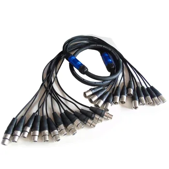 High quality 50FT 12 Channel 3 Pin XLR Snake Cable Male to Female Extension Audio Cord snake cable
High quality 50FT 12 Channel 3 Pin XLR Snake Cable Male to Female Extension Audio Cord snake cable