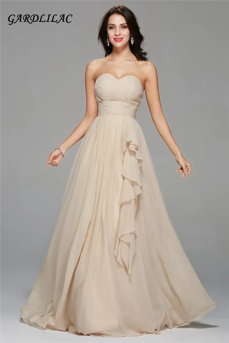 2017 Real Sample 100% As Picture Champagne Long Prom dress Evening Gown Chiffon vestido de festa longo
2017 Real Sample 100% As Picture Champagne Long Prom dress Evening Gown Chiffon vestido de festa longo