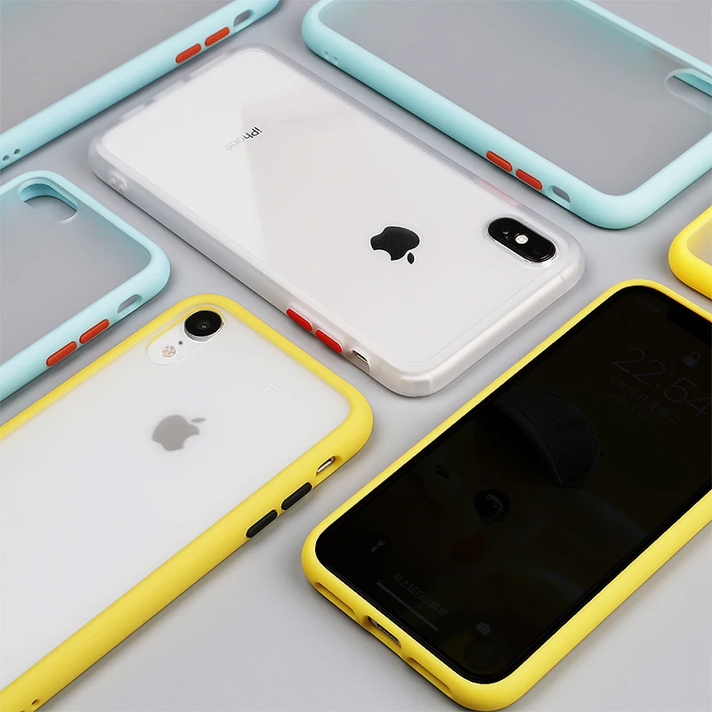 Shockproof Armor case for iphone 11 11Pro Max X XR XS Max Translucent Hard case For iphone 7 8 6 6s Plus Clear protective cover
Shockproof Armor case for iphone 11 11Pro Max X XR XS Max Translucent Hard case For iphone 7 8 6 6s Plus Clear protective cover