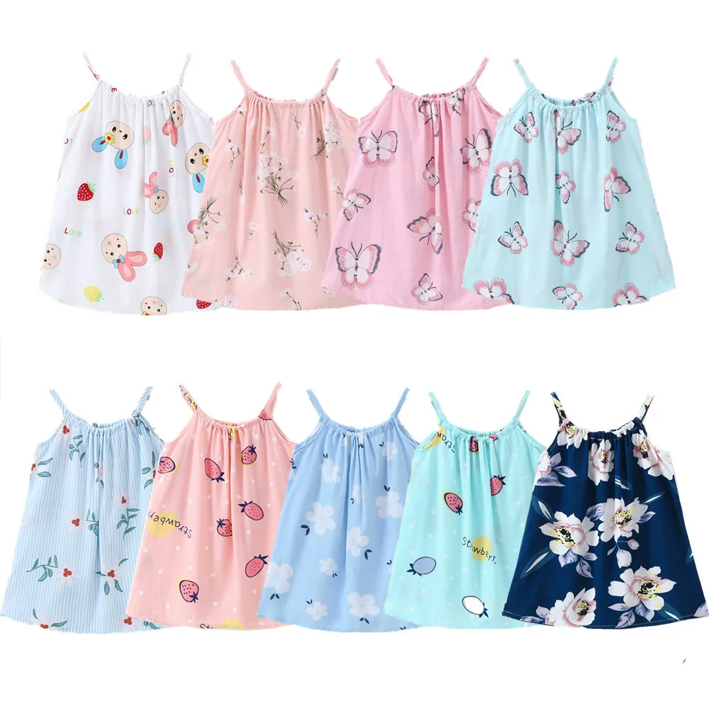 Toddler Girls Dresses Kids Flower Print Princess Dress Summer Cute Sundress 2 3 4 5 Years Girl Sleeveless Dress Children Clothes
Toddler Girls Dresses Kids Flower Print Princess Dress Summer Cute Sundress 2 3 4 5 Years Girl Sleeveless Dress Children Clothes