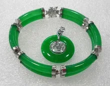 Women Gift word Love fast deliver Nobility Lucky Women beautiful 2 rows green bracelet necklace pendant set + new-jewelry
Women Gift word Love fast deliver Nobility Lucky Women beautiful 2 rows green bracelet necklace pendant set + new-jewelry