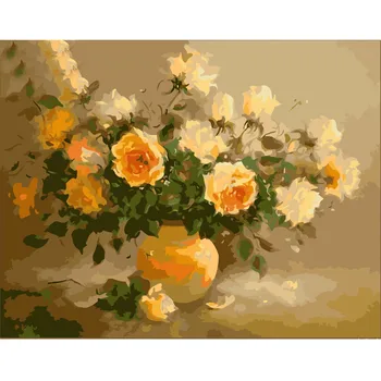 Frameless pictures Painting By Numbers DIY Digital Oil Painting On canvas Romantic 50x65cm Fragrant flowers Home decoration
Frameless pictures Painting By Numbers DIY Digital Oil Painting On canvas Romantic 50x65cm Fragrant flowers Home decoration
