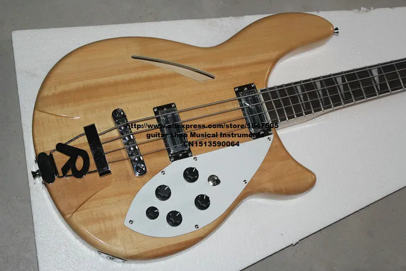 New + factory + rick4 string electric bass Log color with a rosewood fingerboard Color can be customized
New + factory + rick4 string electric bass Log color with a rosewood fingerboard Color can be customized