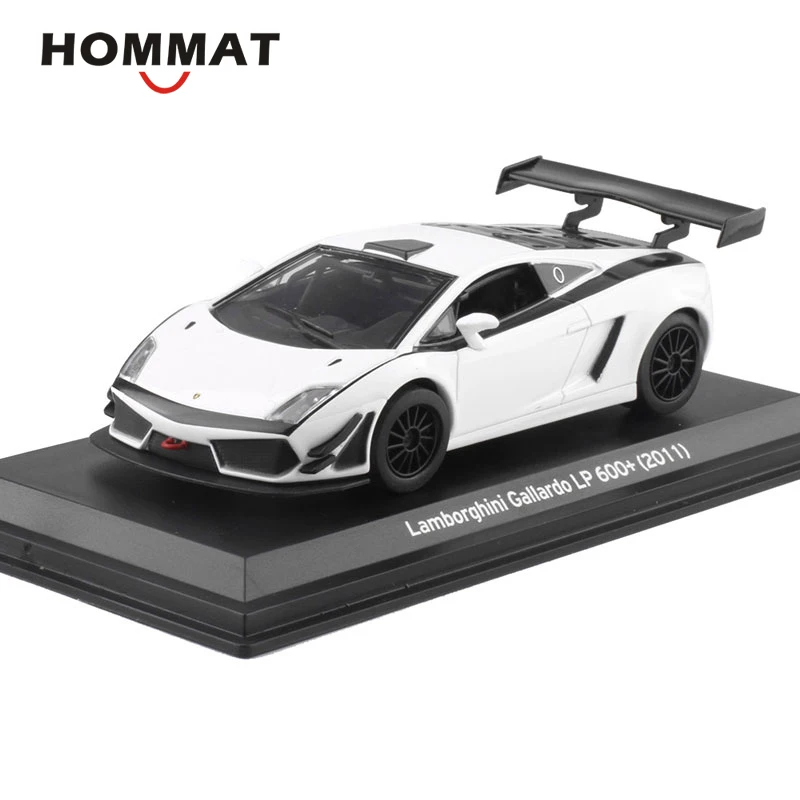 HOMMAT моделирования 1:43 Gallardo LP600 + 2011 Supercar модель автомобиля сплава литья под