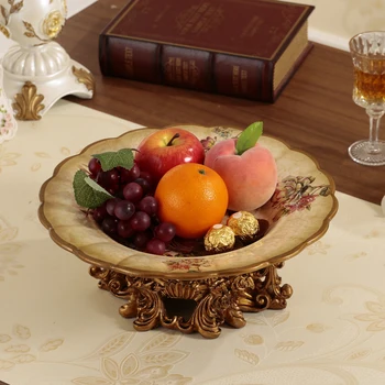 Home Furnishing retro jewelry ornaments European style decoration luxury living room coffee table fruit dish fruit
Home Furnishing retro jewelry ornaments European style decoration luxury living room coffee table fruit dish fruit