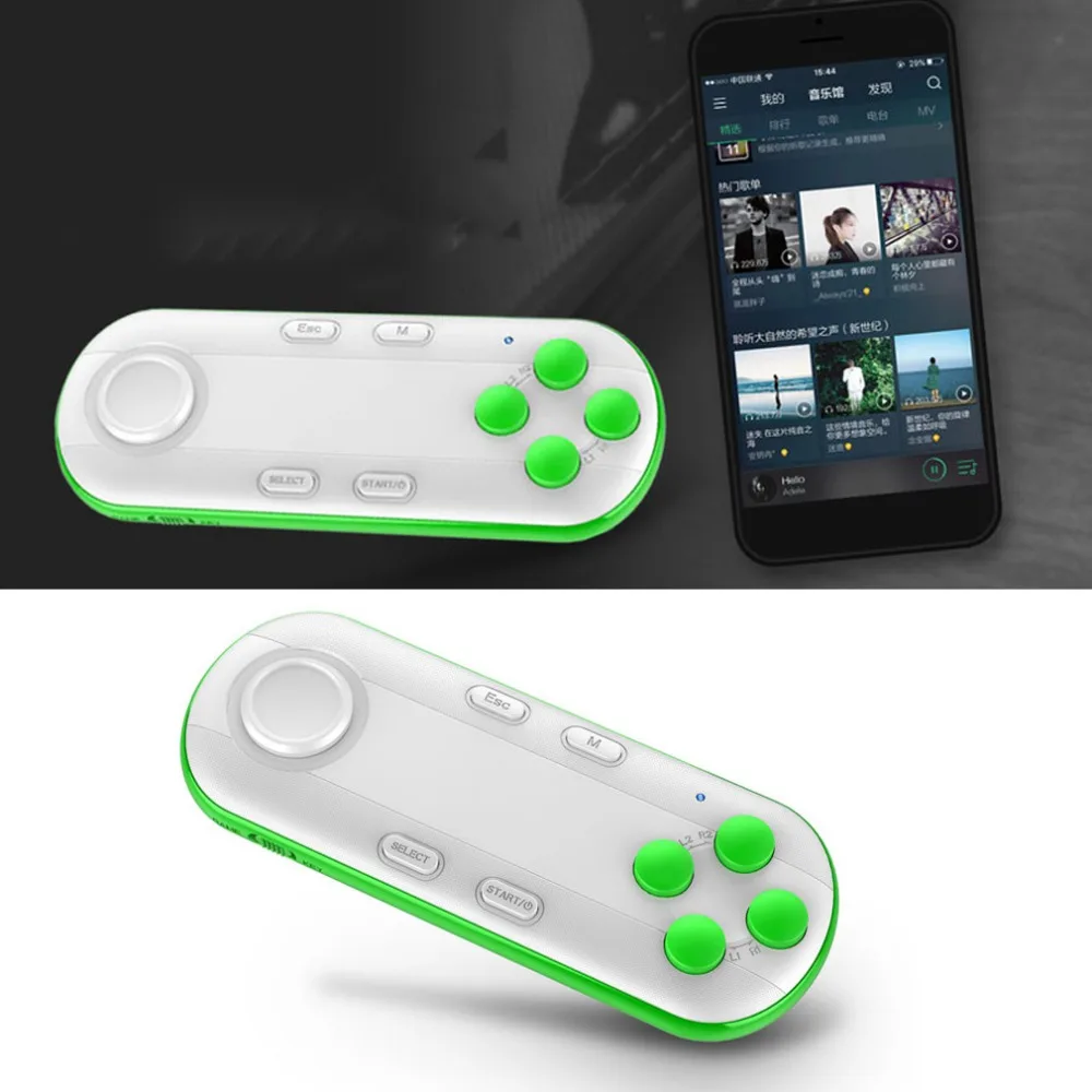 Bluetooth VR Joystick White use