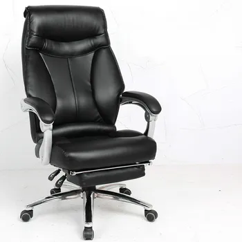 Comfortable Computer Chair Home Office Boss Chair Swivel Reclining Study Room Silla Seat Executive Chair Footrest Aluminum alloy
Comfortable Computer Chair Home Office Boss Chair Swivel Reclining Study Room Silla Seat Executive Chair Footrest Aluminum alloy