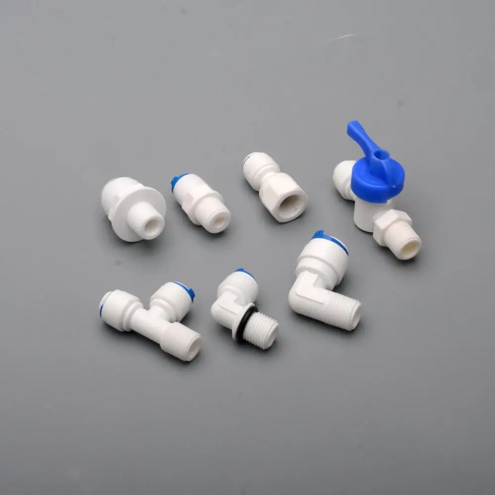1/4 OD Internal and external thread to PE tube Quick Connector Aquarium Water Filter RO filter reverse osmosis system
1/4 OD Internal and external thread to PE tube Quick Connector Aquarium Water Filter RO filter reverse osmosis system