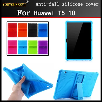 Newest Drop resistance silicone Case Cover For Huawei MediaPad T5 10 AGS2-W09/L09/L03/W19 10.1 inch tablet Bracket cover+gift
Newest Drop resistance silicone Case Cover For Huawei MediaPad T5 10 AGS2-W09/L09/L03/W19 10.1 inch tablet Bracket cover+gift