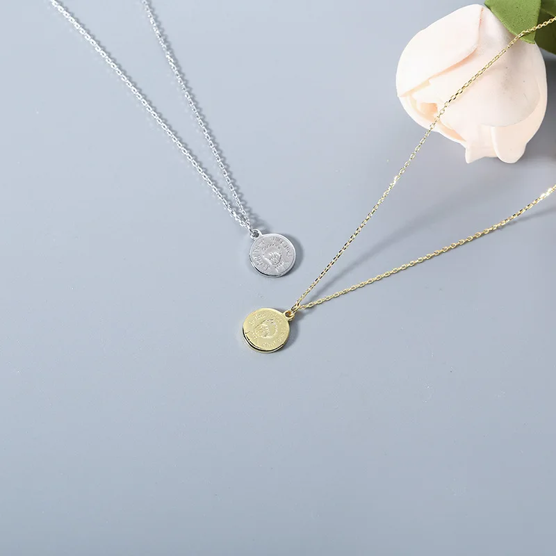 Cute Little Prince Necklace Silver 925 Gold/silver Round Figure Coin Pendant Little Kids Necklace For Cute Girl Women Gifts F746
Cute Little Prince Necklace Silver 925 Gold/silver Round Figure Coin Pendant Little Kids Necklace For Cute Girl Women Gifts F746