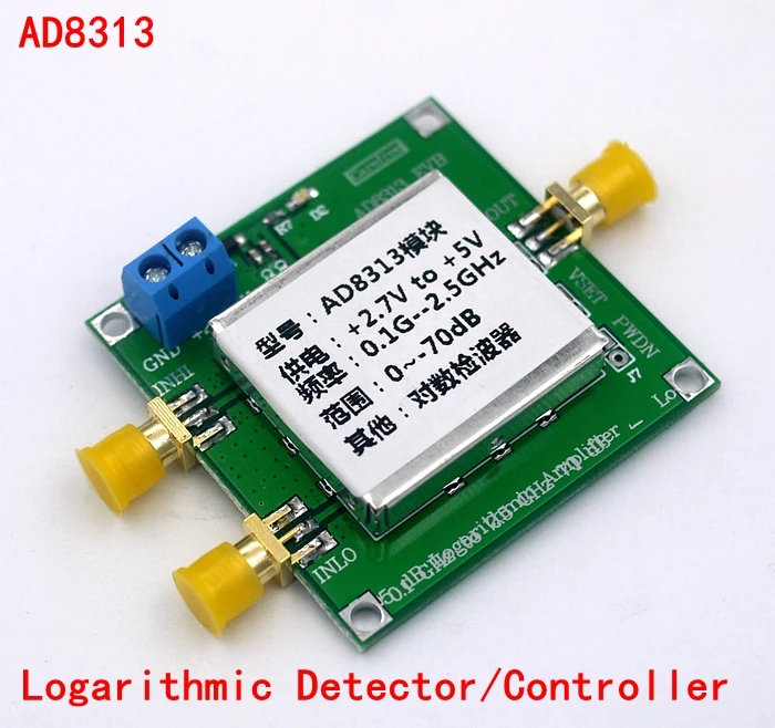 

0.1 GHz to 2.5 GHz, 70 DB Log Detector/controller AD8313