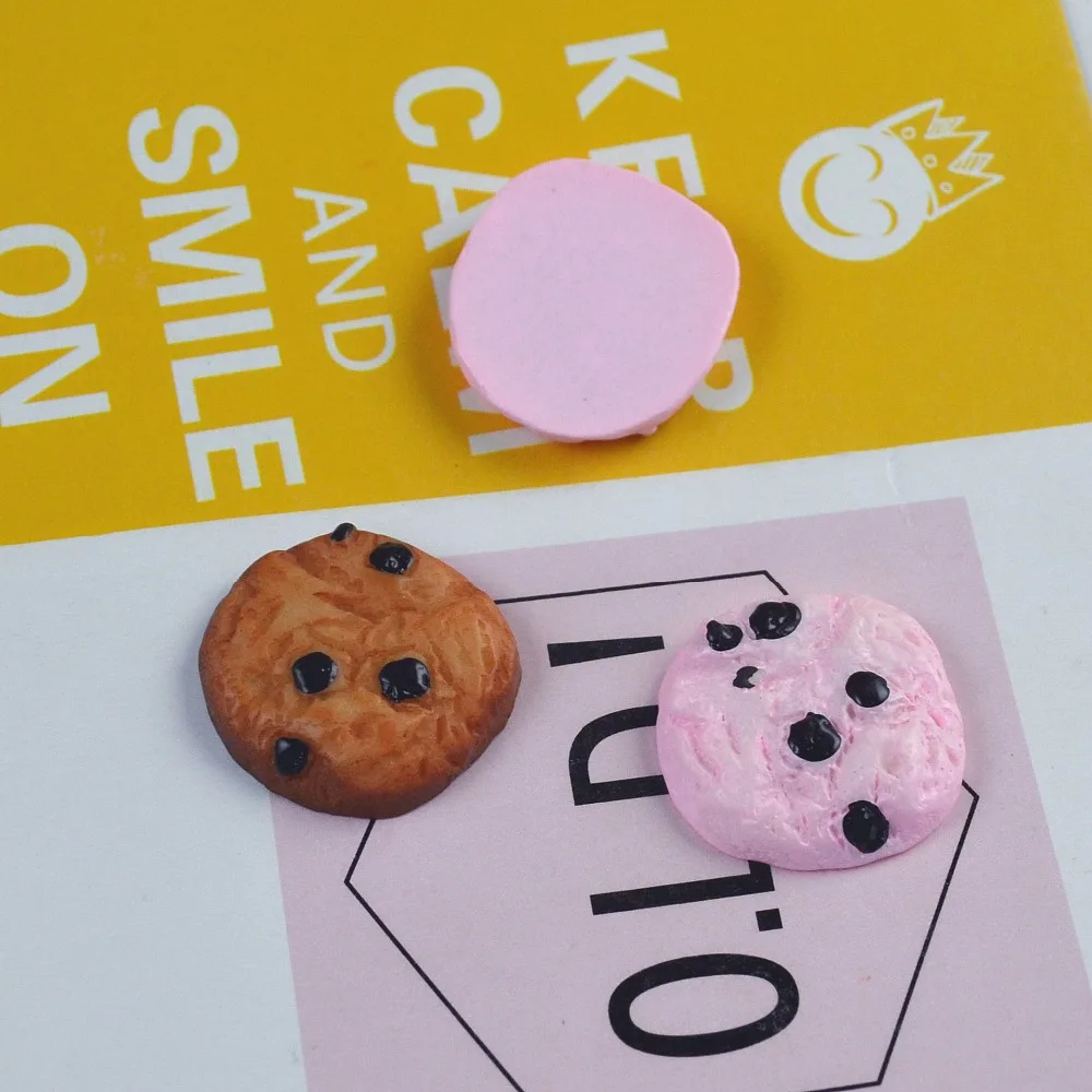 10pcs/lot 20X21mm Resin Cookies Biscuit Flatback Cabochon Imitation Food Beads For Art Supply Mobile Decoration Charm Craft
10pcs/lot 20X21mm Resin Cookies Biscuit Flatback Cabochon Imitation Food Beads For Art Supply Mobile Decoration Charm Craft