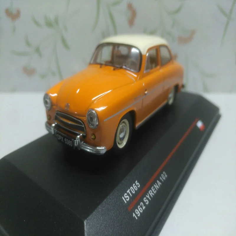 1/43 Rare Simulation SYRENA 102 1962 Collection Display Classic Model Alloy Die-casting Vintage Orange Vintage Car Toy Car
1/43 Rare Simulation SYRENA 102 1962 Collection Display Classic Model Alloy Die-casting Vintage Orange Vintage Car Toy Car