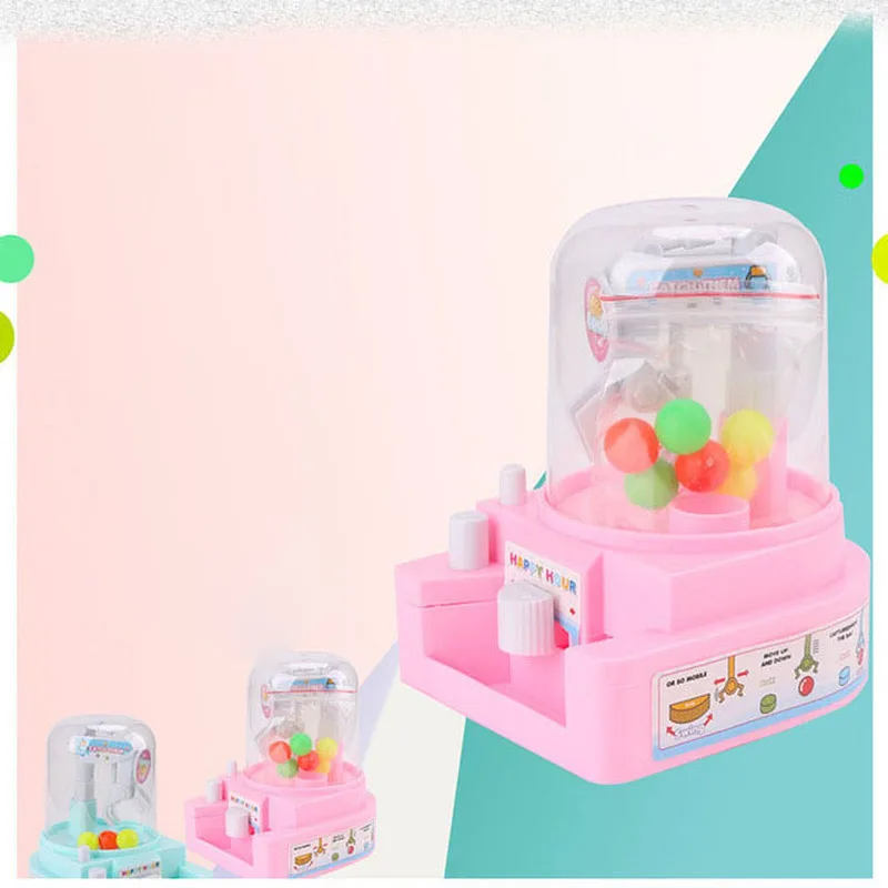 New Mini Catching Ball Machine Candy Machine Children Gift Playing Toys for Baby Kids Fun Set Toy Unisex Red Pink Blue
New Mini Catching Ball Machine Candy Machine Children Gift Playing Toys for Baby Kids Fun Set Toy Unisex Red Pink Blue