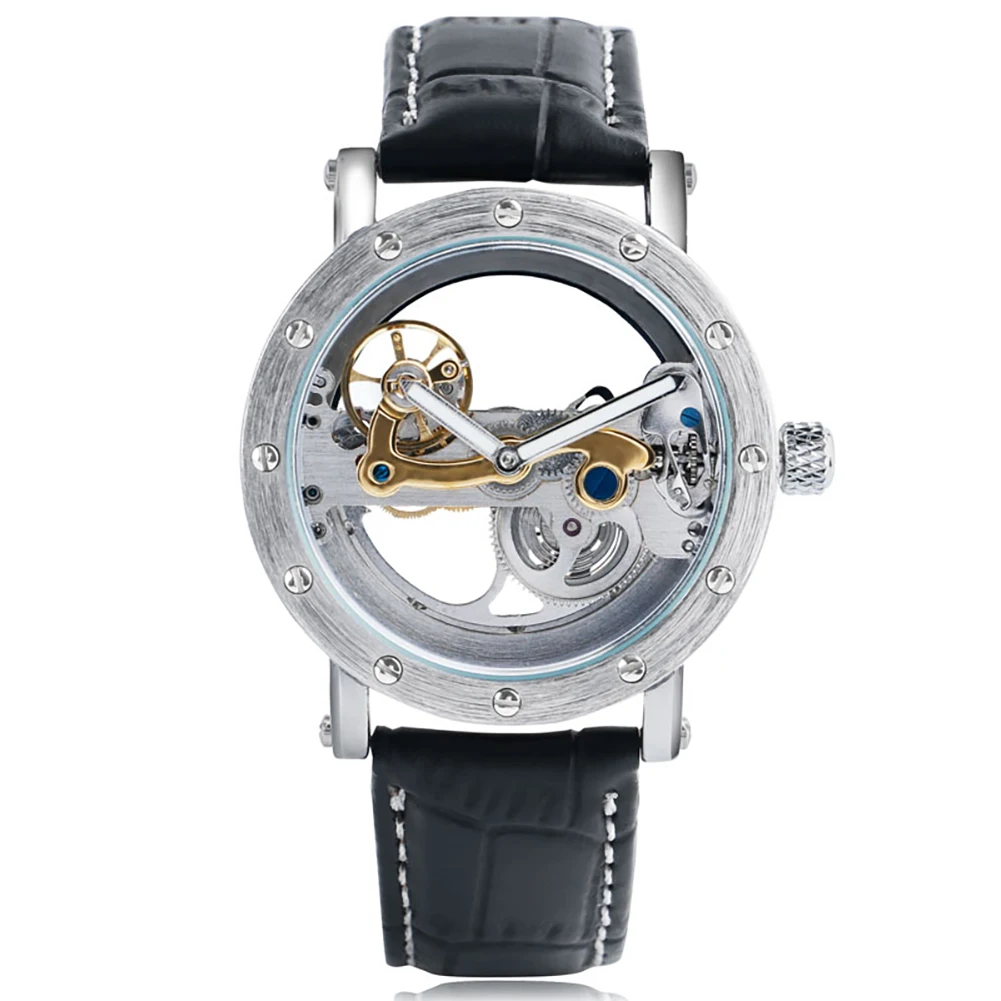 Women's Watch Mechanical Wristwatch Automatic Self-winding Luxury Style Skeleton Watch Bridge Hollow Dial Leather Strap
Women's Watch Mechanical Wristwatch Automatic Self-winding Luxury Style Skeleton Watch Bridge Hollow Dial Leather Strap