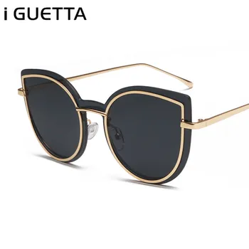 iGUETTA Brand Designer Vintage Cat eye Sunglasses Women Metal Frame Anti-Reflective Driving Glasses Oculos De Sol Gafas IYJB328
iGUETTA Brand Designer Vintage Cat eye Sunglasses Women Metal Frame Anti-Reflective Driving Glasses Oculos De Sol Gafas IYJB328