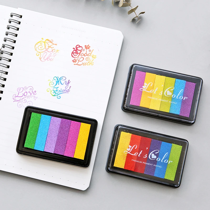 Jamie Notes Colorful Diy Scrapbooking Ink Pad For Notebook Decoration Vintage Crafts Colorful Inkpad For Stamps Sealing Supplies
Jamie Notes Colorful Diy Scrapbooking Ink Pad For Notebook Decoration Vintage Crafts Colorful Inkpad For Stamps Sealing Supplies