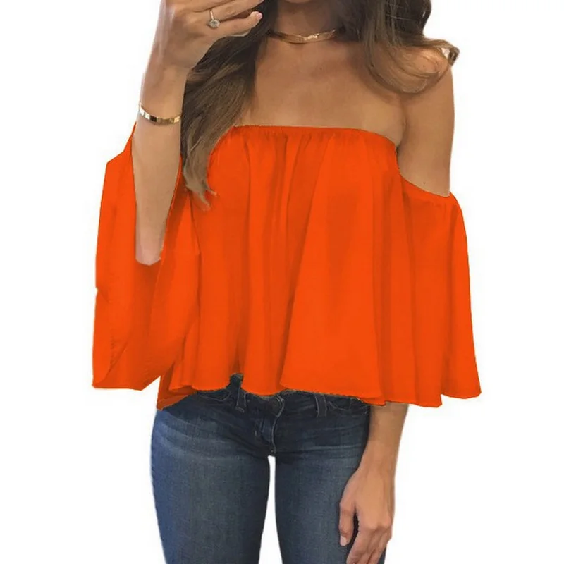 2018 Summer Blusas mujer Sexy Off The Shoulder Butterfly Sleeve Womens Boho Chiffon Strapless Beach backless Blouses Ladies Tops
2018 Summer Blusas mujer Sexy Off The Shoulder Butterfly Sleeve Womens Boho Chiffon Strapless Beach backless Blouses Ladies Tops