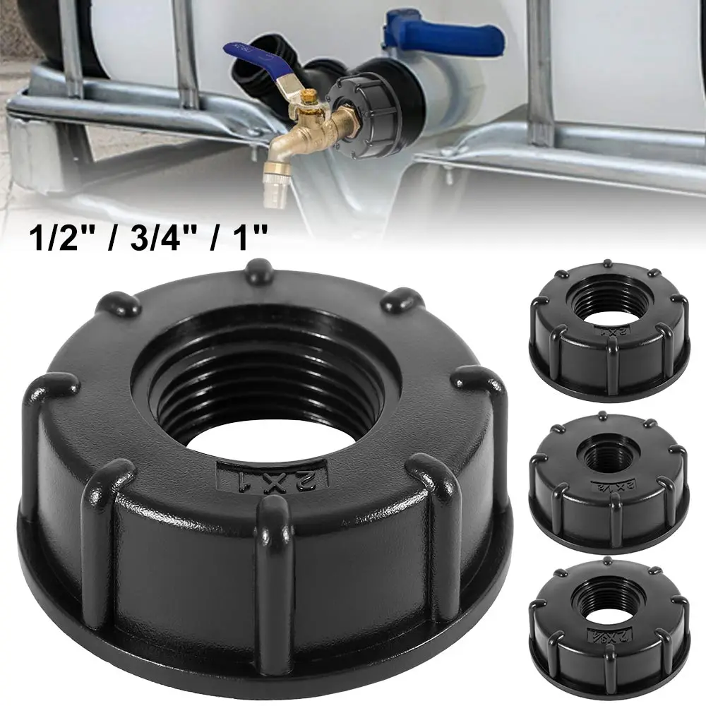 Double Tap T Pieza Tapa y conector IBC Tanque Agua Manguera 60 Mm Contenedor De Latón